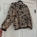 Ulla Johnson  Kirana Blouse Plumeria Floral Print‎ Top Size 4 Statement Sleeves Photo 13