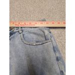 Sea New York Women's High Rise Flare Light Wash Jeans Raw Hem Size 2 100% Cotton Blue Photo 8