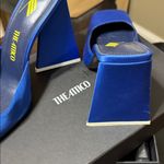The Attico DEVON Electric Blue Pump Triangle Heels Size 38 Photo 5