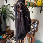 Idyllwind Fueled by Miranda Lambert Black Embroidered Dolman Sleeve Peasant Top Photo 3