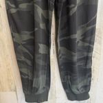 Splendid Camo Joggers Women’s Small Green Drawstring Pocket Rayon Pants Photo 7