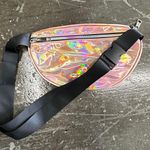 Pink Holographic Fanny Pack Multiple Photo 2