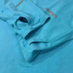 Nike Dri Fit 1/4 Zip Pullover Blue Activewear Shirt Womens Large Workout Running Photo 7