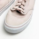 Vans  Pink And Paisley Tongue And Back Strip Canvas Tennis Shoes, Size 8 Photo 1