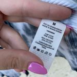 Garage  size medium tie dye grey blue open front tie cardigan Photo 2