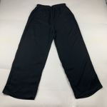 Old Navy  Retro Black Lightweight Pull On Wide Leg Pants L Photo 0