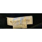 NWT Black Suede Leather Pants Lined Bootcut Boho MARGARET GODFREY Women's 6 Photo 2