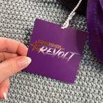 Rebel Revolt Replacement Bags for Cheer Shoes Purple Velour NEW Two Sizes Photo 9