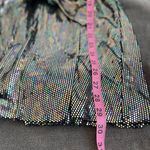 ZARA Sparkly Multicolor Belted Romper Photo 10