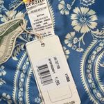 Agua Bendita Reversible Swim Bikini Bottoms Blue Floral Green White Size 2XL New Photo 5