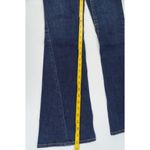 True Religion Jeans Womens 27 Blue Flare Low Rise Stretch Denim Made USA Twisted Photo 7