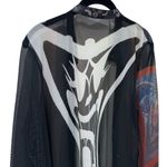 Alberto Makali  Sheer Artsy Cardigan Gothic Fairy Whimsical Grunge Size M Photo 5