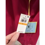 CeCe  Long Sleeve Smocked Off Shoulder Blouse Fuchsia Ruffle Peasant Fairy Boho Photo 5