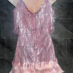 small pink sparkly dress so cute and flattering Photo 0