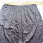 Vanity Fair Vintage Lingerie Black Nylon Half Slip Size Medium USA Made Photo 5