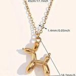 Brandy Melville Gold Chain Balloon Animal Necklace Women’s Teen Jewelry NEW Photo 1