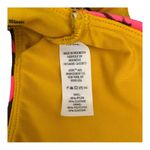 Aerie  NWT Scoop Bikini Top Tropical Floral Green Hot Pink Gold Removable Pads XS Photo 5