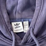 Adidas Originals Women’s Coeeze Classic Cropped Hoodie in Indigo Size Medium Photo 5