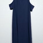 Halara NWT Patriot Blue Breezeful RacerPocket Midi Quick Dry Athleisure Dress 3X Photo 1