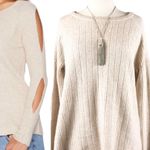 BB Dakota REVOLVE Ribbed Sweater Underneath it all Pullover Crew Neck Large NWT Photo 10