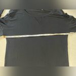 Athleta  Women’s Recharge Sweatshirt Mini Long Sleeve Black Dress Size S Photo 8