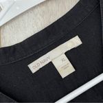 Old Navy  Tunic cotton pintuck mini womens Black (xlarge) boho casual coastal Photo 1