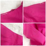 FANM MON Amarya Pink One Shoulder Dress Long Sleeve Cutout Embroidered XS New Photo 11