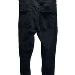 EXPRESS Womens Jeans Jegging Legging High Rise Denim Black 0R Distressed Photo 3