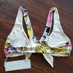 Stella McCartney NWT  White Horse Fantasy Paint Chic Artsy Unlined Bikini Swimset Photo 2