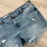 Kut From The Kloth NEW Katy boyfriend denim raw hem cuffed jean shorts new 20W Photo 5