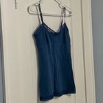 American Eagle  VTG Y2K blue lace trim babydoll cami tank size medium Photo 1