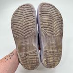 Crocs Purple & White Classic Marbled Two Strap Sandal Photo 6