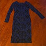 Soft body con dress geometric print stretch Photo 9