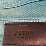 Kate Spade  Saturday Jeans Teal Green Turquoise Two Toned Skinny Pants Sz 25 Photo 6