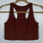 Girlfriend Collective Women S Brown Paloma Racerback Sports Bra Athleisure Photo 0