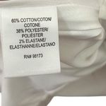 Worth V Neck Mini Dress A Line Fit & Flare Red White Career Women’s Size 10 Photo 6