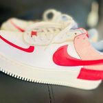 Nike 
Air Force 1 Low Shadow "Red Cracked Leather" sneakers C10919-108 New Photo 4