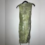 Cotton Citizen Ruched Side Lisbon Tank Dress Sz S Green Made in USA Photo 5