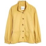 Madewell  Highbury Military Cargo Jacket Lightweight Goldenrod Yellow size XL Photo 0
