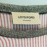 Loyd/Ford Stripe & Metallic Blouse Top Photo 3