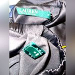 Victoria's Secret EUC Ralph Lauren black PJ pants set with gold trim. Medium. Silky feel. Photo 2