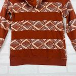 Rank 45 Summit Aztec Hoodie Women's XS Black Pullover Sweatshirt Western Hoodie Brown Photo 9