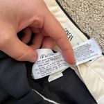 ZARA NEW Wool Blend Bermuda Shorts Black Pockets Mid Rise Belt Loops Pleat XS Photo 2