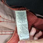 prAna  Mid Rise Kayla Jeans W4/27 Orange/Rust Design Straight Leg Photo 5