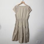 Universal Standard NWT  Ambroeus Smocked Poplin Tiered Midi Dress XS / US 10 - 12 Photo 3