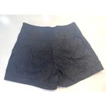 Sans Souci  Black Lace Overlay Shorts Women's Size L Photo 4