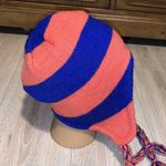 Orange & blue BSU knit winter hat Photo 2