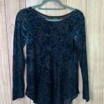 Karen Kane  Beautiful Long Sleeve Sheer Velour‎ Size XS Photo 0