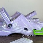 Crocs Classic Purple White Marbled Unisex Clog Size 6 or 8 #B1884 Photo 4