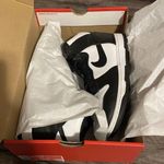Nike Dunk High Black White Size 9 Photo 8